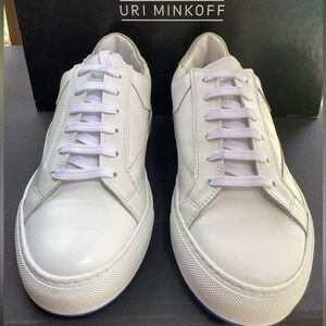 URI Minkoff Jared white sneakers size‎ 8